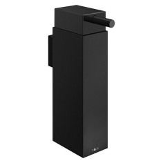 Дозатор за течен сапун Linea - Неръждаема стомана, черен, мат