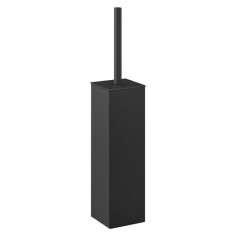 Imagén: Комплект четка за тоалетна Carvo - Неръждаема стомана, черен, мат