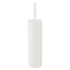 Imagén: Комплект четка за тоалетна Tubo - Неръждаема стомана, бял мат