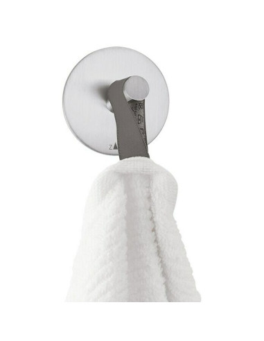 Самозалепваща закачалка за кърпи Duplo - Неръждаема стомана, инокс