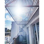 Външна вита стълба Rondo Zink Plus - реална снимка от клиент
