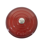 Чугунена тенджера с капак “Calido“ - Ø 21 см. - червена - KELA