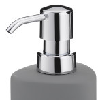 Комплект диспенсър за сапун с четка и отделение за гъба “Purana“ - 350 мл. - светло сив - KELA