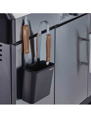 Магнитна стойка за прибори за грил Grill Mags - 21,5х10,5х19 см, 2,8 л, черен