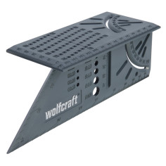 3D ъгъл за измерване Wolfcraft - Пластмасов