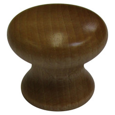 Мебелна дръжка - ØхВ 40х25 мм, дърво, бук, лакирана