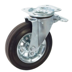 Транспортно колело Liv Systems - Ø200 мм, товароносимост 250 кг, с планка