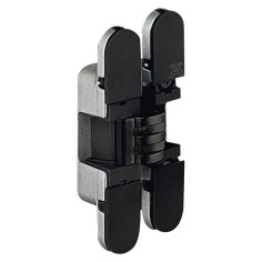 3D панта за врата Stabilit - ШхВ 14х72 мм, черна