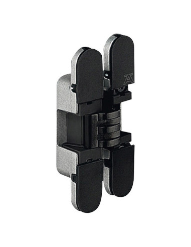 3D панта за врата Stabilit - ШхВ 14х72 мм, черна