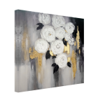 Картина Бяла нежност I - 60х60 см, с маслени бои