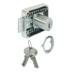 Мебелна заключалка - Отворът за ключа се регулира на 15-40 мм от ръба