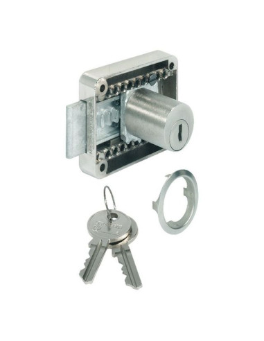 Мебелна заключалка - Отворът за ключа се регулира на 15-40 мм от ръба