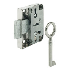 Мебелна заключалка - Отворът за ключа се намира на 40 мм от ръба