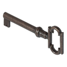 Мебелен ключ - Дължина 38 мм, кафяв
