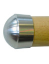 Накрайник за дървен парапет за стена E9 - Неръждаема стомана, Ø42 мм