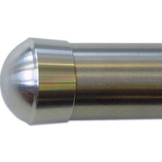 Накрайник за метален парапет за стена E8 - Неръждаема стомана, Ø42,4х2 мм