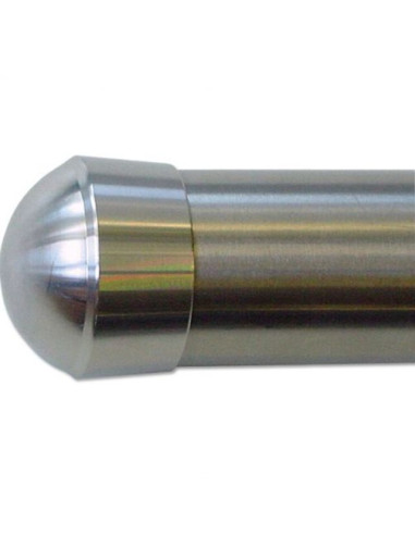 Накрайник за метален парапет за стена E8 - Неръждаема стомана, Ø42,4х2 мм