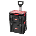 Куфар за инструменти Qbrick System Pro Cart - ДхШхВ 45x39x69 см, с колела