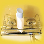 Поставка за монтаж към смесител Venus - ДхШхВ 11x22х12 см, стомана, хромирана