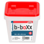 Пластмасова кутия  Wisent b-boXx - ДхШхВ 90x90x84 мм