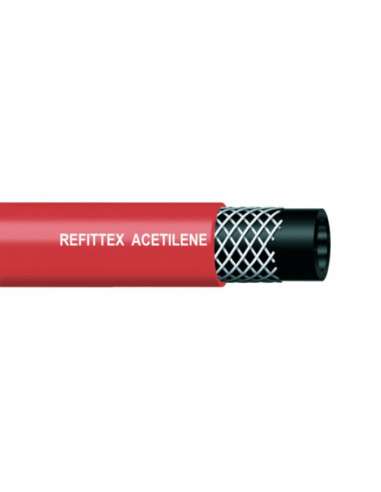Маркуч за ацетилен Refittex Acetilene - Дължина 50 м, Ø8 мм