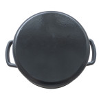 Чугунена тенджера с капак “Calido“ - Ø 24 см. - черна