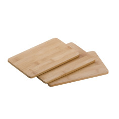Imagén: Комплект от 3 бр. бамбукови кухненски дъски “Katana“  - 22x14 см.