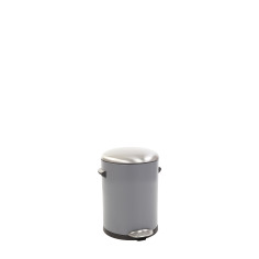 Кош за отпадъци с педал  “BELLE DELUXE“- 3 литра - сив