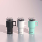 Термо чаша с вакуумна изолация “360 MUG“ - 840 мл - цвят мента