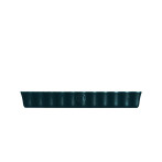 Керамична форма за тарт "DEEP RECTANGULAR TART DISH" - цвят  тъмнозелен