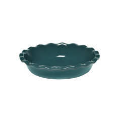 Керамична форма за пай "PIE DISH" - Ø 26 см - цвят синьо-зелен