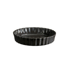 Керамична форма за тарт Ø 24 см "DEEP FLAN DISH"- цвят черен