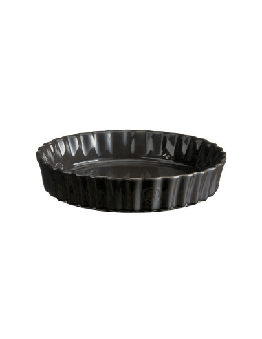 Керамична форма за тарт Ø 28 см "DEEP FLAN DISH"- цвят черен