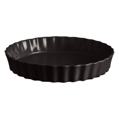 Керамична форма за тарт Ø 32 см "DEEP TART DISH"- цвят черен