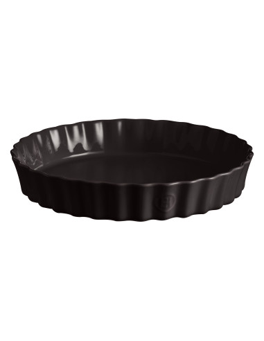 Керамична форма за тарт Ø 32 см "DEEP TART DISH"- цвят черен