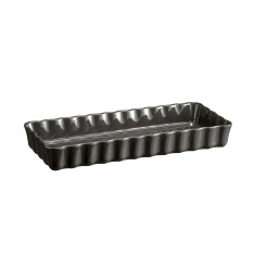 Керамична форма за тарт "SLIM RECTANGULAR TART DISH"- цвят черен