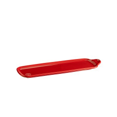 Плоча "APPETIZER PLATTER" - размер М - цвят червен