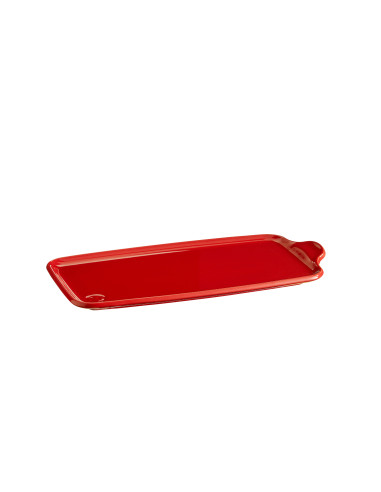 Плоча "APPETIZER PLATTER" - размер L - цвят червен
