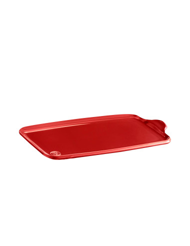 Плоча "APPETIZER PLATTER" - размер XL - цвят червен
