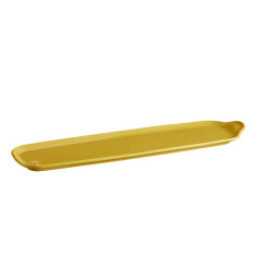 Плоча "APPETIZER PLATTER" - дълга - цвят жълт
