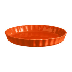Керамична форма за тарт Ø 29,5 см "TART DISH"- цвят оранжев