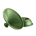 Керамичен тажин с комплект подправки  - Ø 32 см - цвят  зелен
