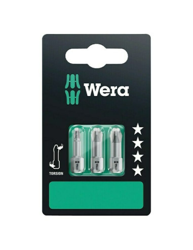 Комплект битове Wera Premium 851/1 TZ PH - 3 броя