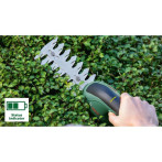 Акумулаторни ножици за трева и храсти Bosch EasyShear - 3,6 V, 1,5 Ah, две приставки - за трева и храсти