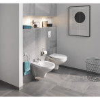 Поставка за тоалетна хартия Grohe BauCosmopolitan - Без капак, неръждаема стомана, хром