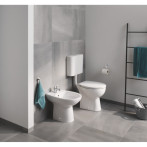 Поставка за тоалетна хартия Grohe BauCosmopolitan - Без капак, неръждаема стомана, хром