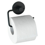 Поставка за тоалетна хартия Wenko Milazzo - Без капак, стомана, черна