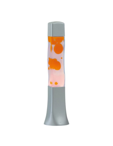 Лава лампа Rabalux Marshal 4110 - 25 W, Е14, IP20, ØхВ 10,4х41,5 см, оранжева