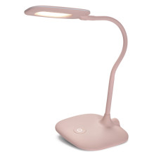LED настолна лампа Emos Stella - 5 W, 4000 К, 500 lm, IP20, розова