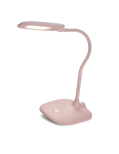 LED настолна лампа Emos Stella - 5 W, 4000 К, 500 lm, IP20, розова